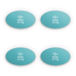 Sticker Set oval