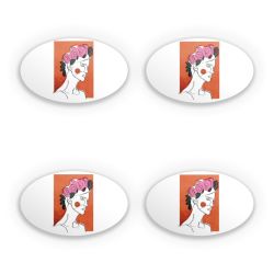 Sticker Set oval