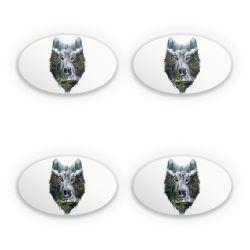 Sticker Set oval