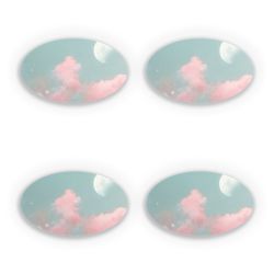 Sticker Set oval