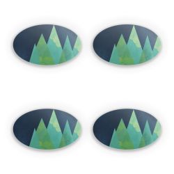 Sticker Set oval