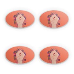 Sticker Set oval