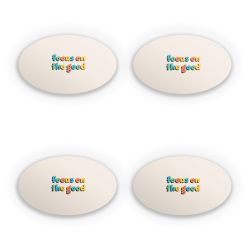 Sticker Set oval