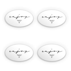 Sticker Set oval