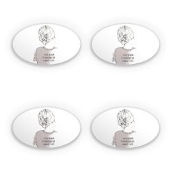 Sticker Set oval