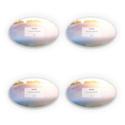 Sticker Set oval