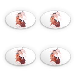 Sticker Set oval