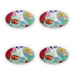 Sticker Set oval