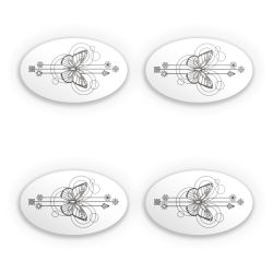 Sticker Set oval