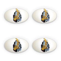 Sticker Set oval