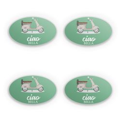 Sticker Set oval