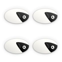 Sticker Set oval