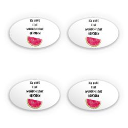 Sticker Set oval