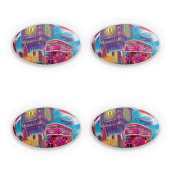 Sticker Set oval