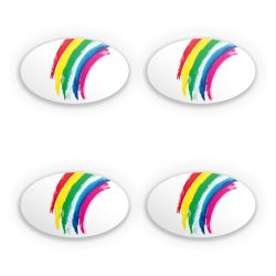 Sticker Set oval