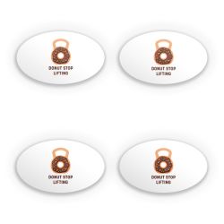 Sticker Set oval