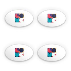 Sticker Set oval