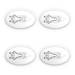 Sticker Set oval