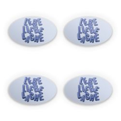 Sticker Set oval