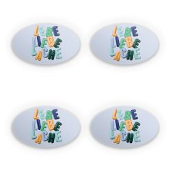 Sticker Set oval