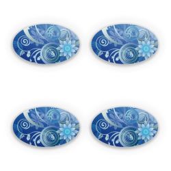 Sticker Set oval