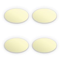 Sticker Set oval