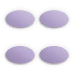 Sticker Set oval