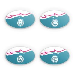 Sticker Oval Stickerset