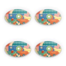 Sticker Set oval