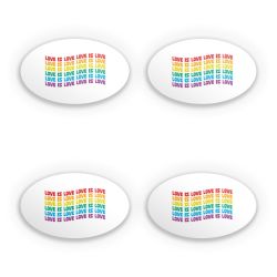 Sticker Set oval