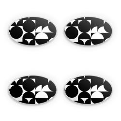 Sticker Set oval
