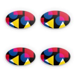 Sticker Set oval