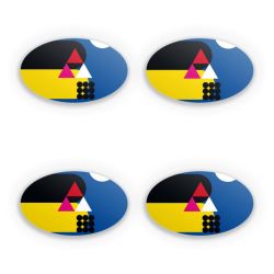 Sticker Set oval