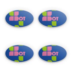 Sticker Set oval