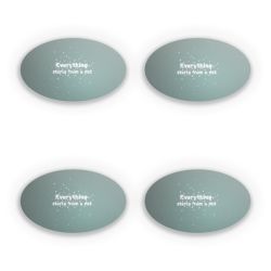 Sticker Set oval
