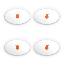 Sticker Set oval