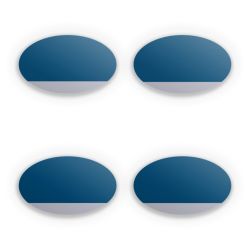 Sticker Oval Stickerset