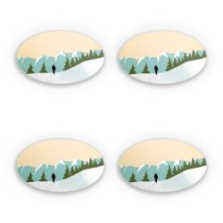 Sticker Set oval