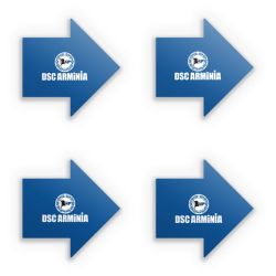 Sticker Pfeil Stickerset