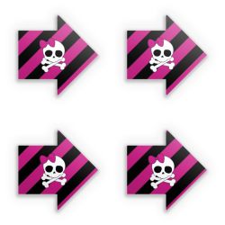 Stickerset arrow