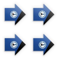 Sticker Pfeil Stickerset