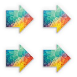 Stickerset arrow