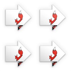 Stickerset arrow