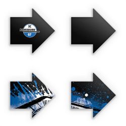 Sticker Pfeil Stickerset