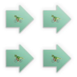 Stickerset arrow