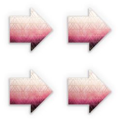 Stickerset arrow