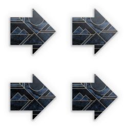 Stickerset arrow