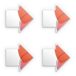 Stickerset arrow