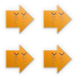 Stickerset arrow