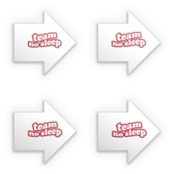 Stickerset arrow